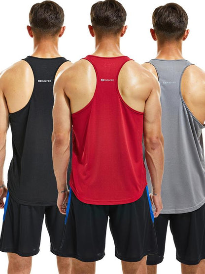 Round Neck Sports Racerback Tank Top