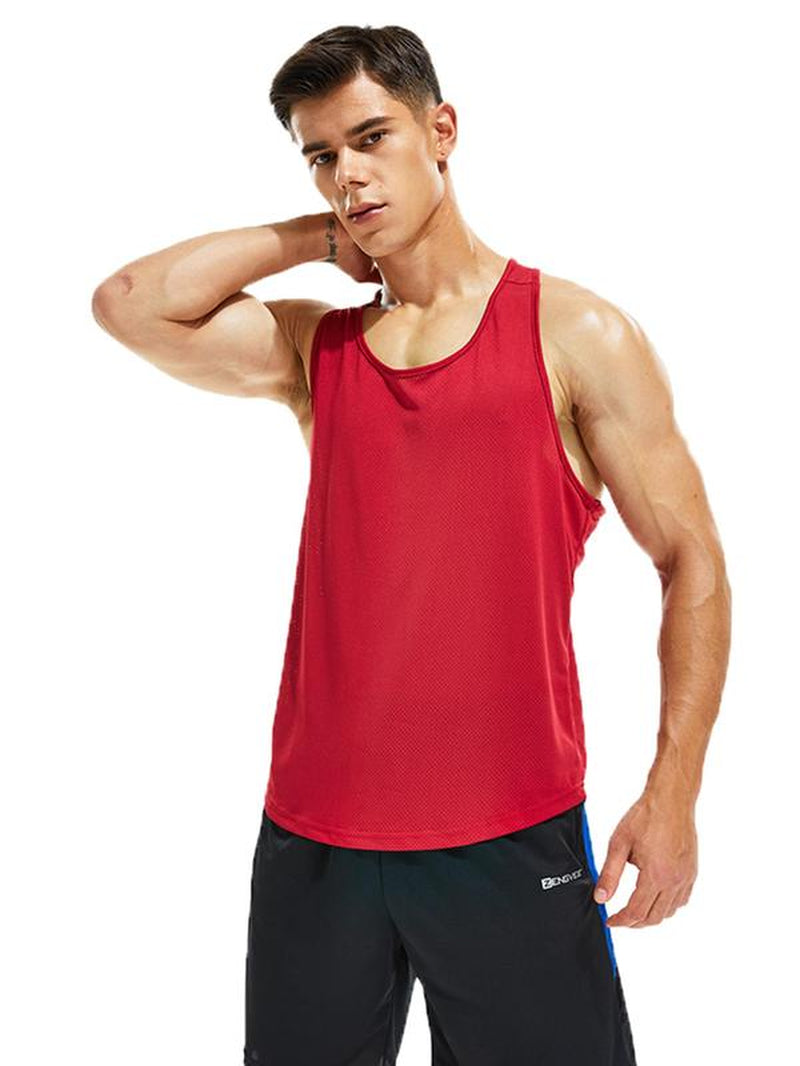 Round Neck Sports Racerback Tank Top